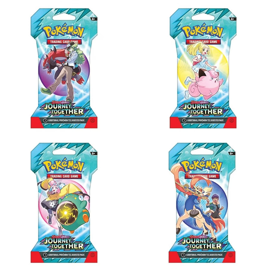 Pokémon TCG: Scarlet and Violet Journey Together Sleeved Booster Pack - Assorted