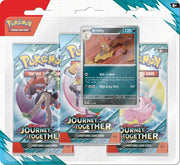 Pokémon TCG: Journey Together 3 Pack Blister - Scrafty