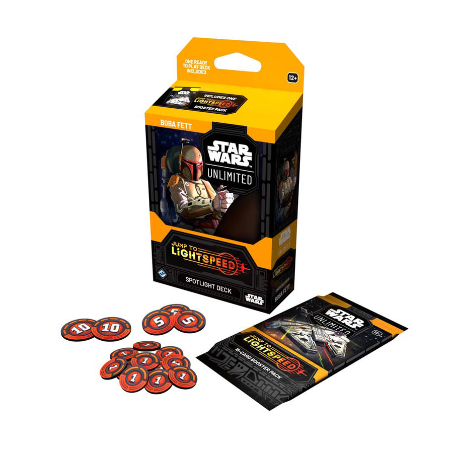 Star Wars Unlimited TCG: Jump to Lightspeed Spotlight Deck (Boba Fett)
