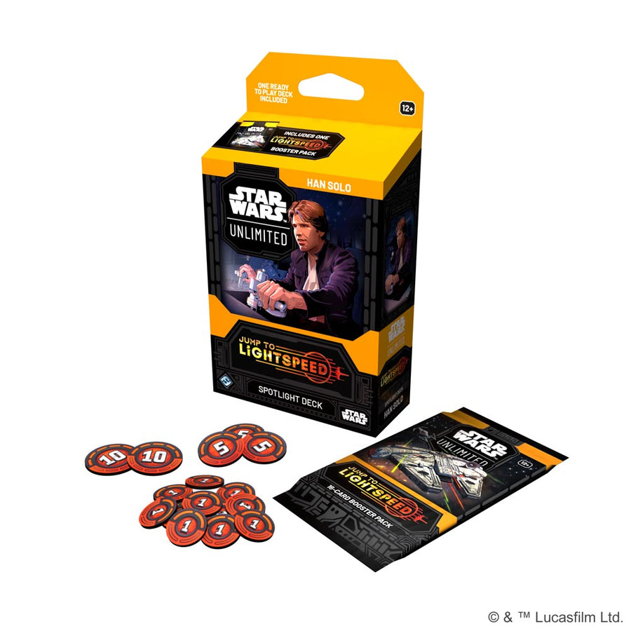 Star Wars Unlimited TCG: Jump to Lightspeed Spotlight Deck (Han Solo)