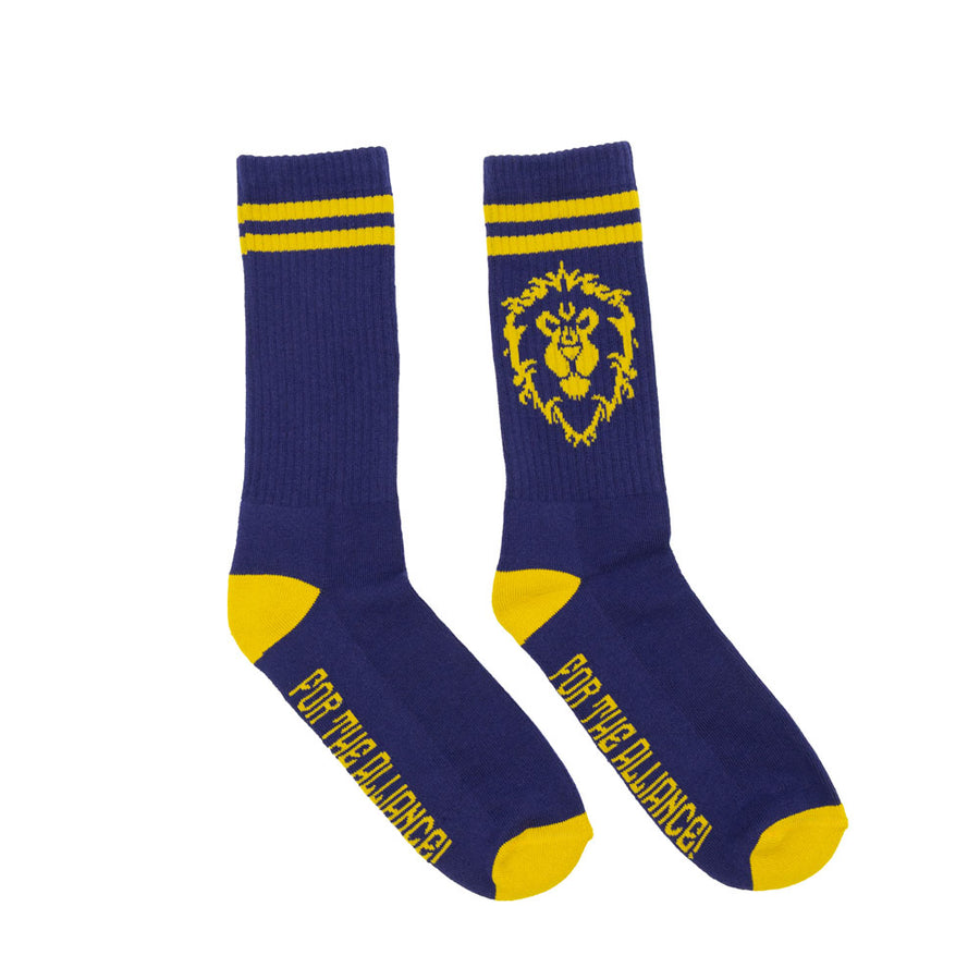 World of Warcraft: For the Alliance! Sport Socks (5-8 Adult)