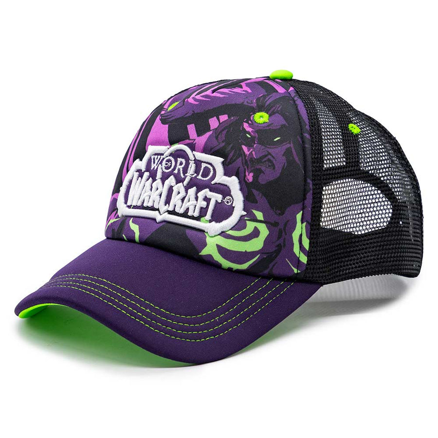 World of Warcraft: Illidan Purple Mesh Snapback Cap