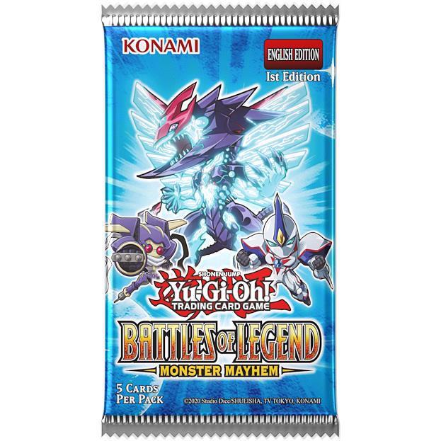 Yu-Gi-Oh! Battles of Legend: Monster Mayhem Booster Pack