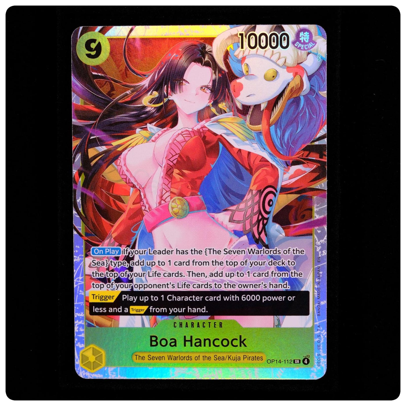 Boa Hancock OP14-112 - The Azure Sea's Seven One Piece Foil - sho - NM