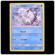 Alolan Vulpix 21/145 Common - Guardians Rising 2017 Pokemon - Near Mint
