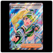 Emcee's Hype 220/182 - Destined Rivals Pokemon Holo - Cona Nitanda - NM