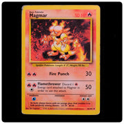 Magmar 36/102 Uncommon - Base Set Unlimited 1999 Pokemon - Ken Sugimori - DMG