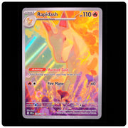 Rapidash 189/182 Illustration Rare - Destined Rivals Pokemon Holo - Rond - NM/M