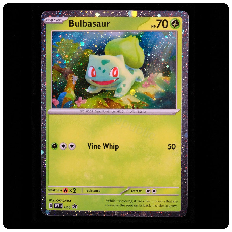 Bulbasaur (Cosmos Holo) 046 - Scarlet & Violet Promo Pokemon - OKACHEKE - NM/M