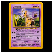 Girafarig 58/111 Common - Neo Genesis Pokemon Unlimited - Ken Sugimori - NM/M