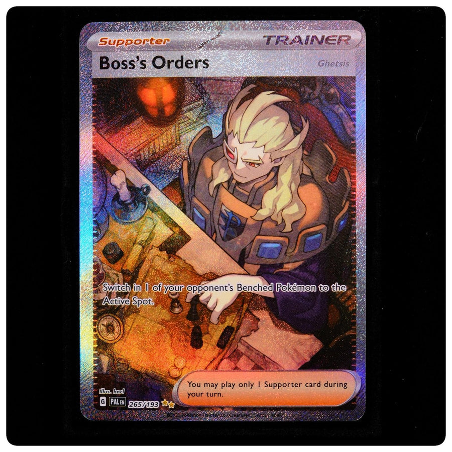Boss's Orders (Ghetsis) 265/193 - Paldea Evolved Pokemon Holo - hncl - NM