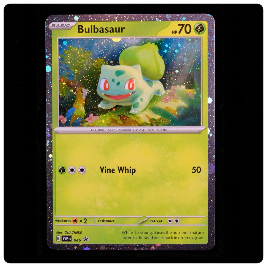 Bulbasaur (Cosmos Holo) 046 - Scarlet & Violet Promo Pokemon - OKACHEKE - NM/M