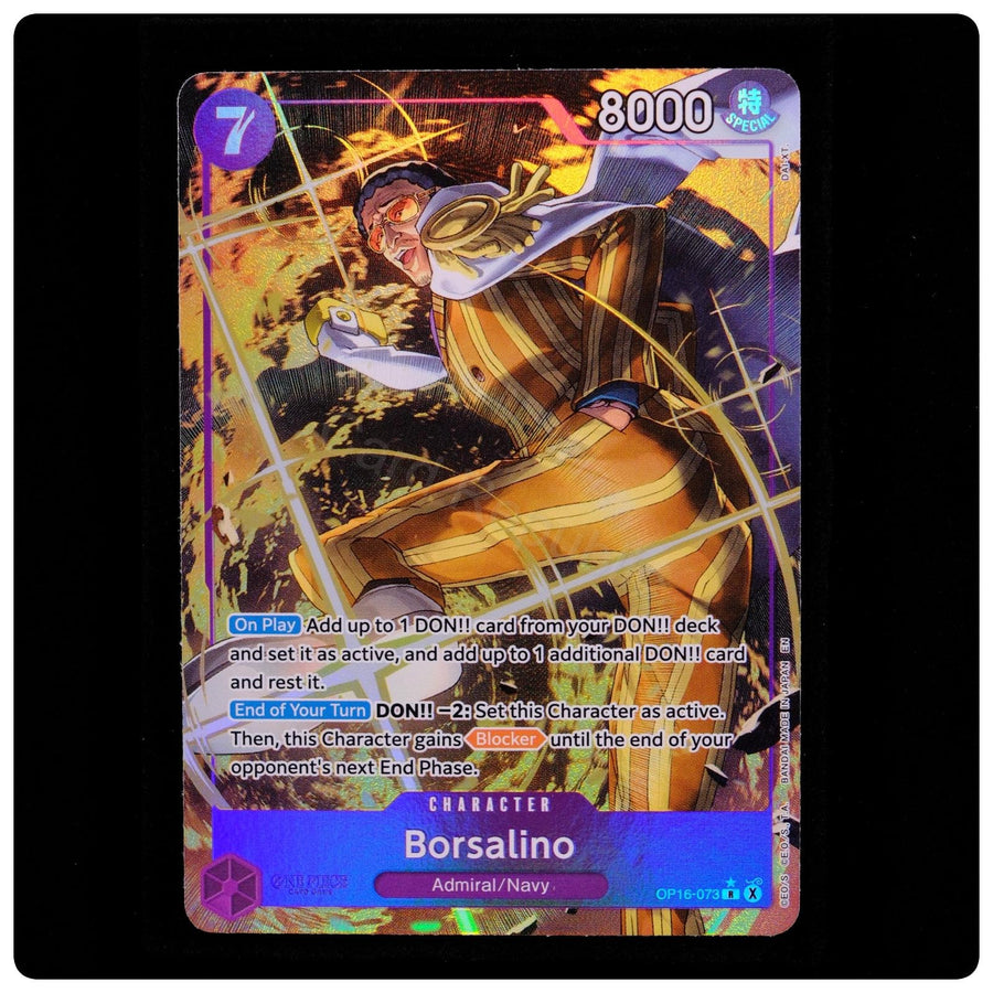Borsalino (Alternate Art) OP16-073 - The Time of Battle One Piece Foil - NM