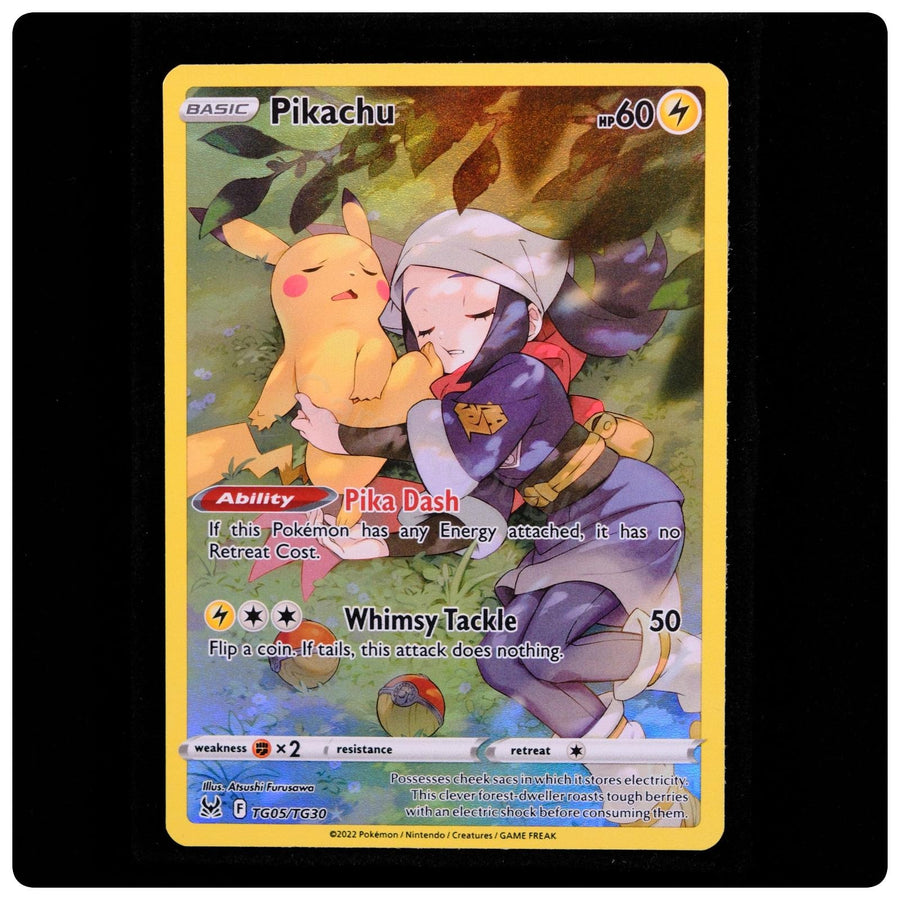 Pikachu TG05/TG30 Holo - Lost Origin Trainer Gallery Pokemon - A. Furusawa - NM