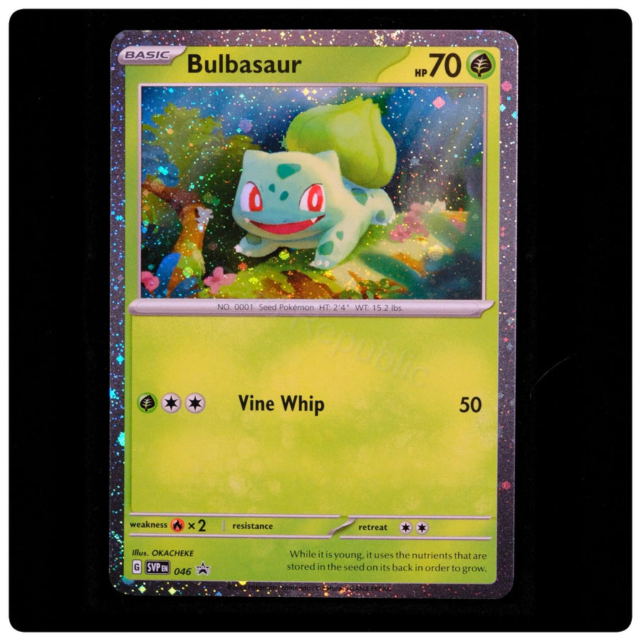 Bulbasaur (Cosmos Holo) 046 - Scarlet & Violet Promo Pokemon - OKACHEKE - NM/M
