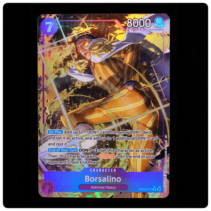 Borsalino (Alternate Art) OP16-073 - The Time of Battle One Piece Foil - NM